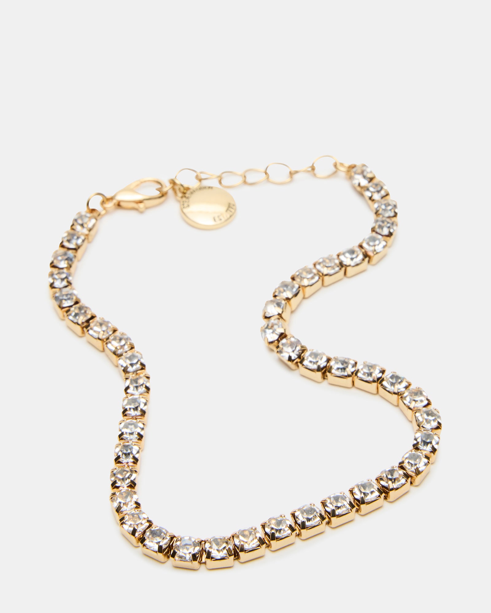2-PIECE RHINESTONE CHAIN ANKLET SET - Image 2