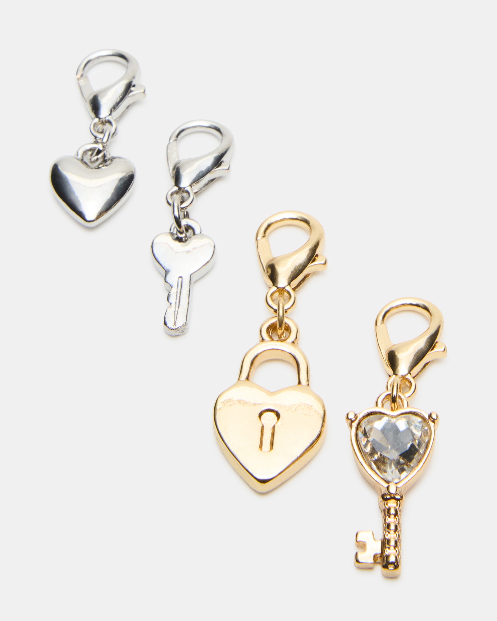LOCK CHARM ANKLET SET - Image 2