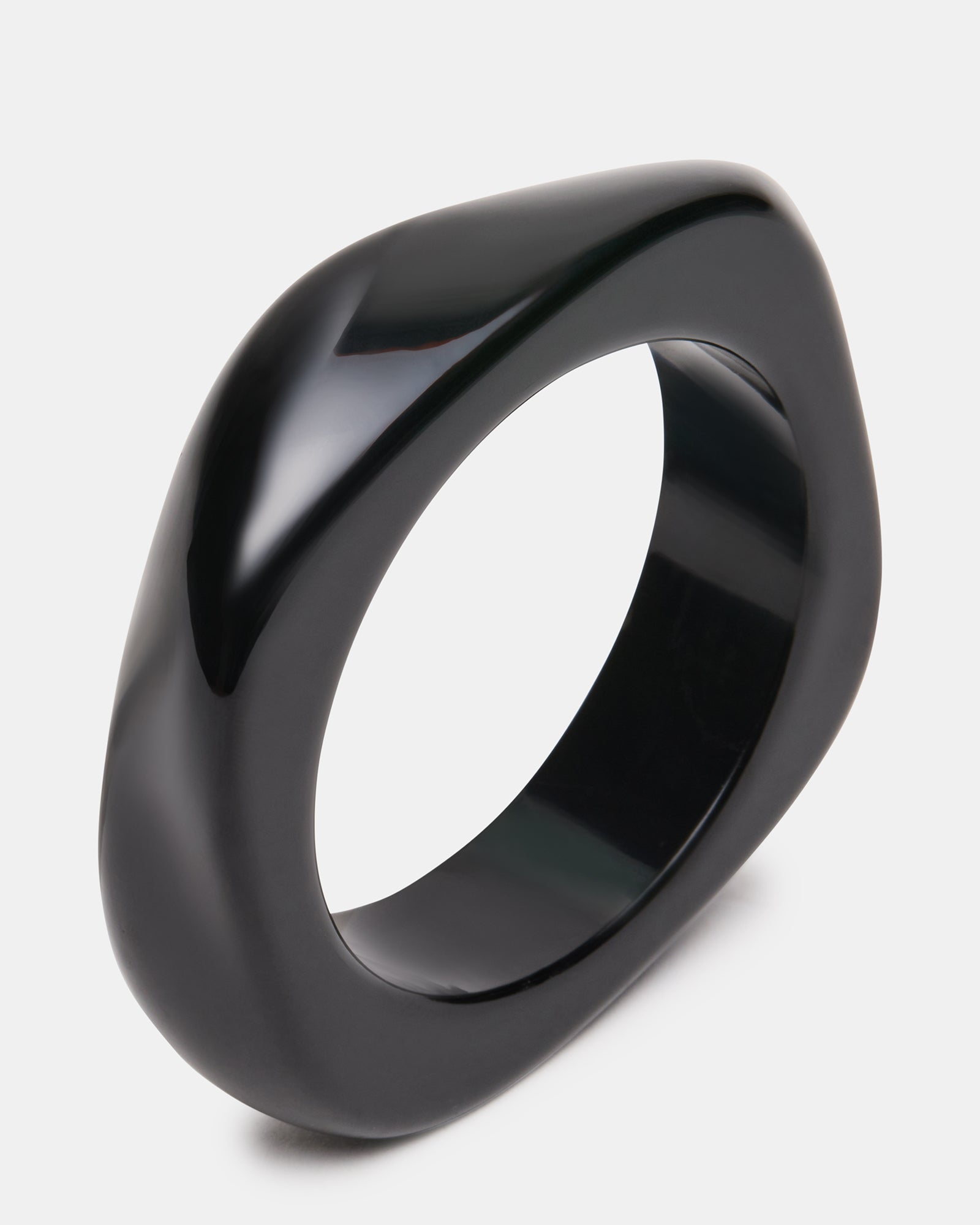 CURVED RETRO BRACELET BLACK - Image 2