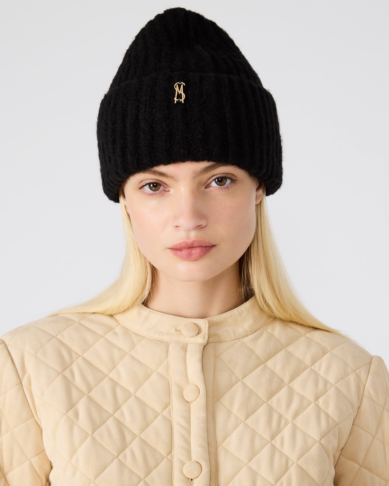 LOGO BEANIE BLACK - Image 2