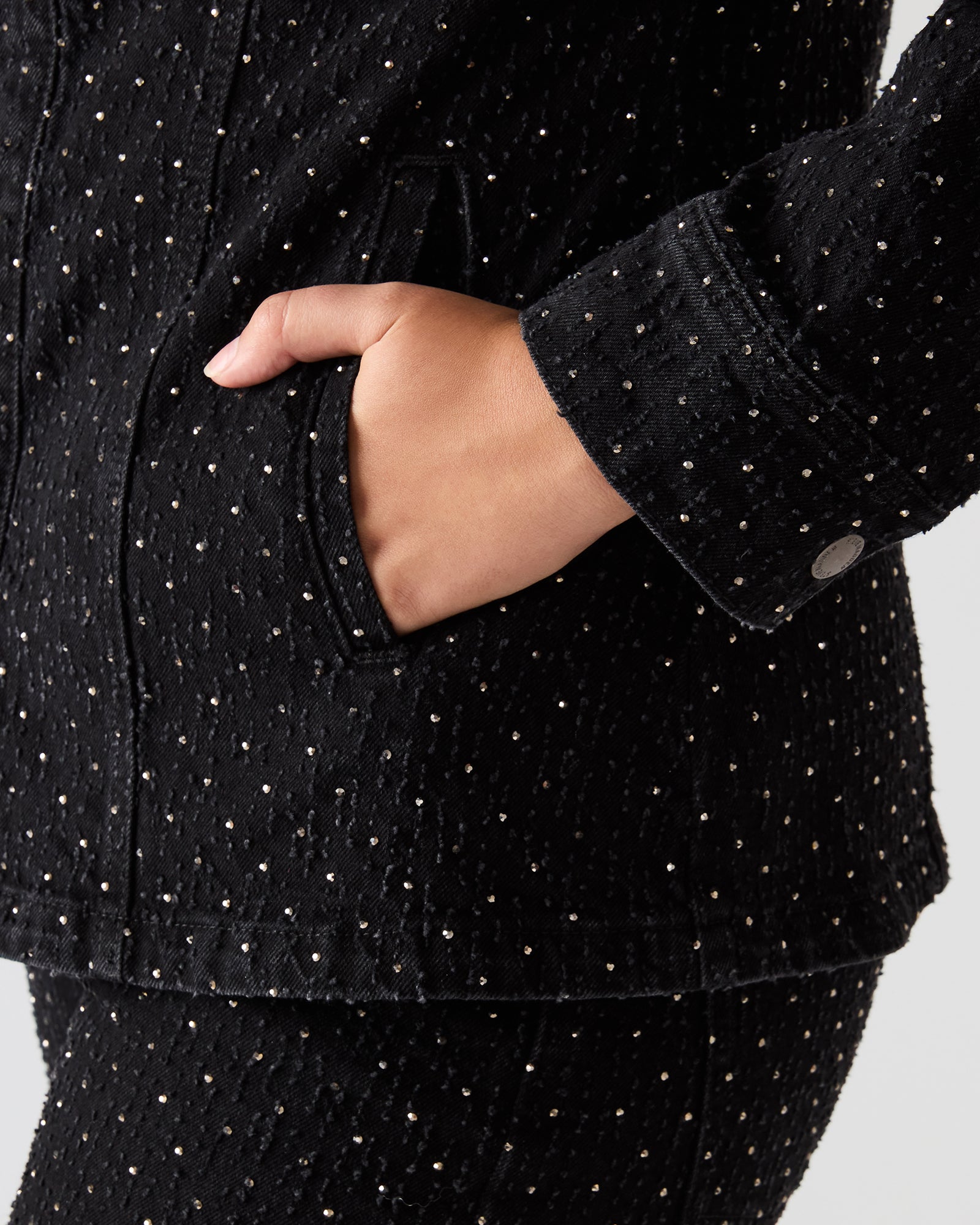 PARC CRYSTAL JACKET BLACK - Image 5