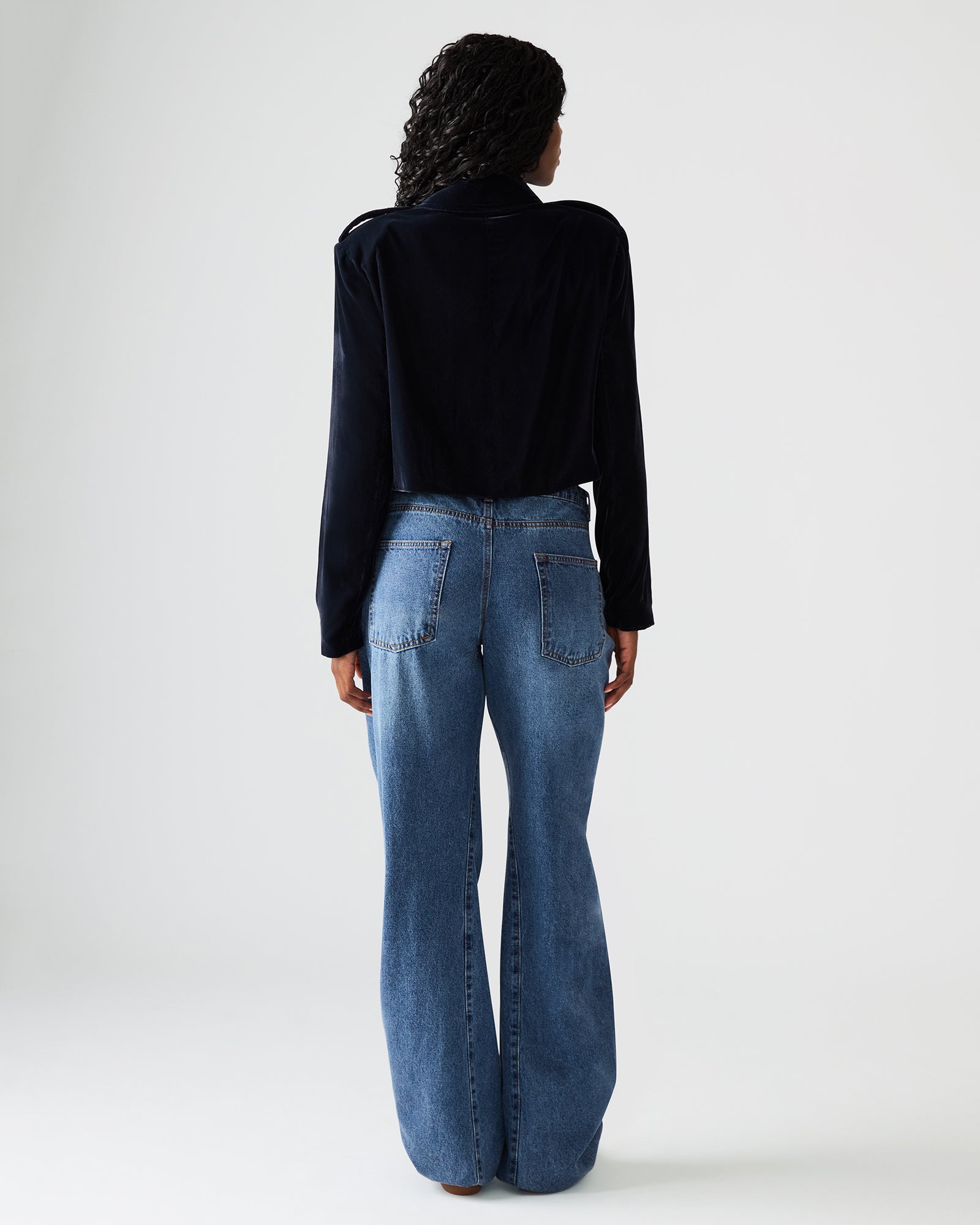 TONIA BLAZER INDIGO HAZE - Image 5