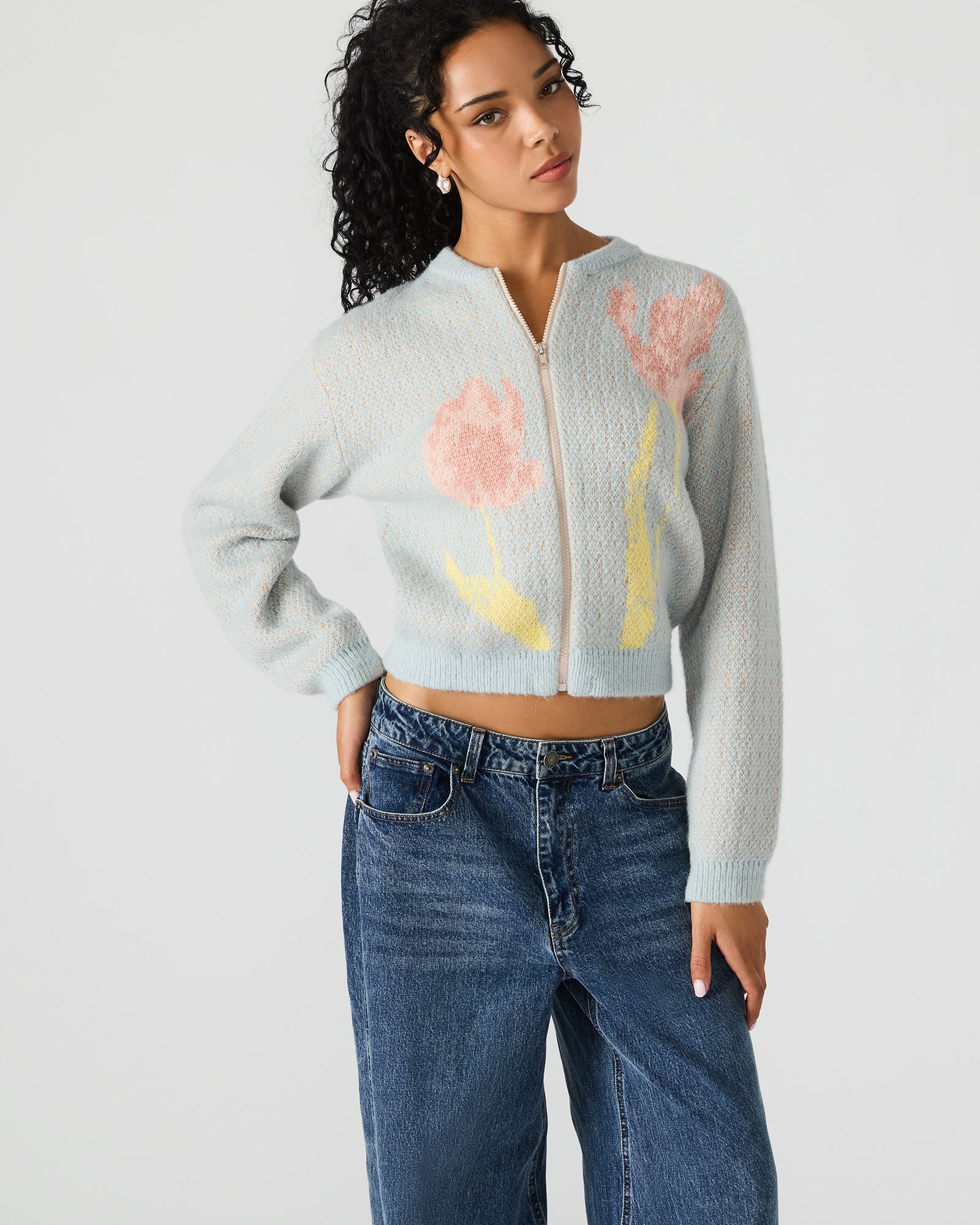 JENA SWEATER JACKET MULTI - Image 2