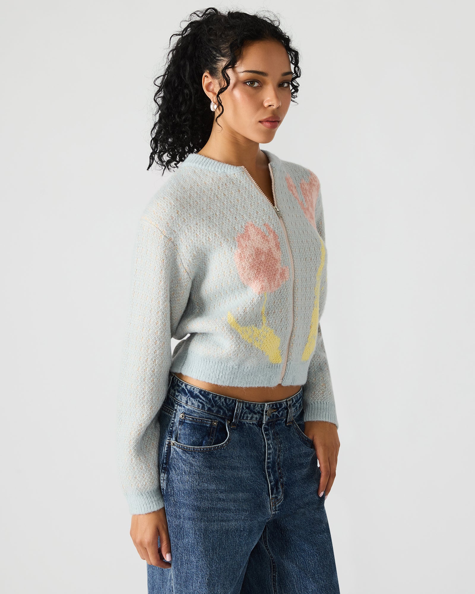 JENA SWEATER JACKET MULTI - Image 4