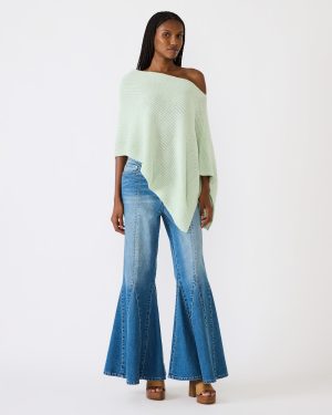 CHANNING PONCHO BAY GREEN