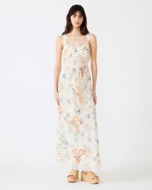 ALEXUS DRESS VINTAGE IVORY