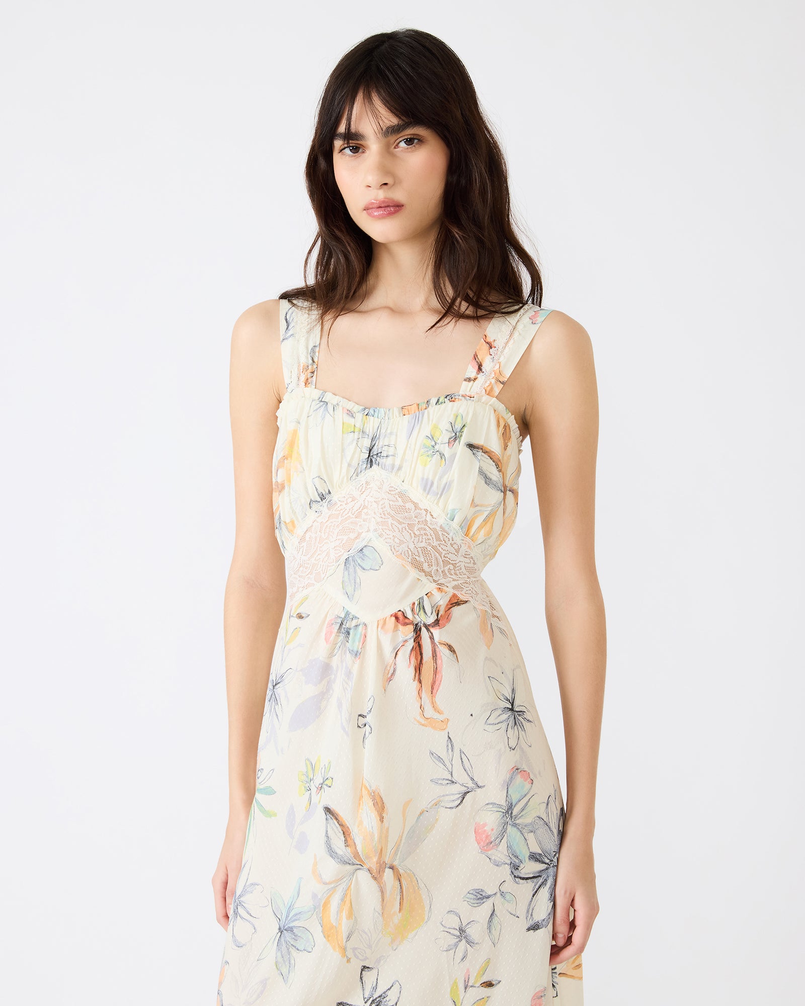 ALEXUS DRESS VINTAGE IVORY - Image 2
