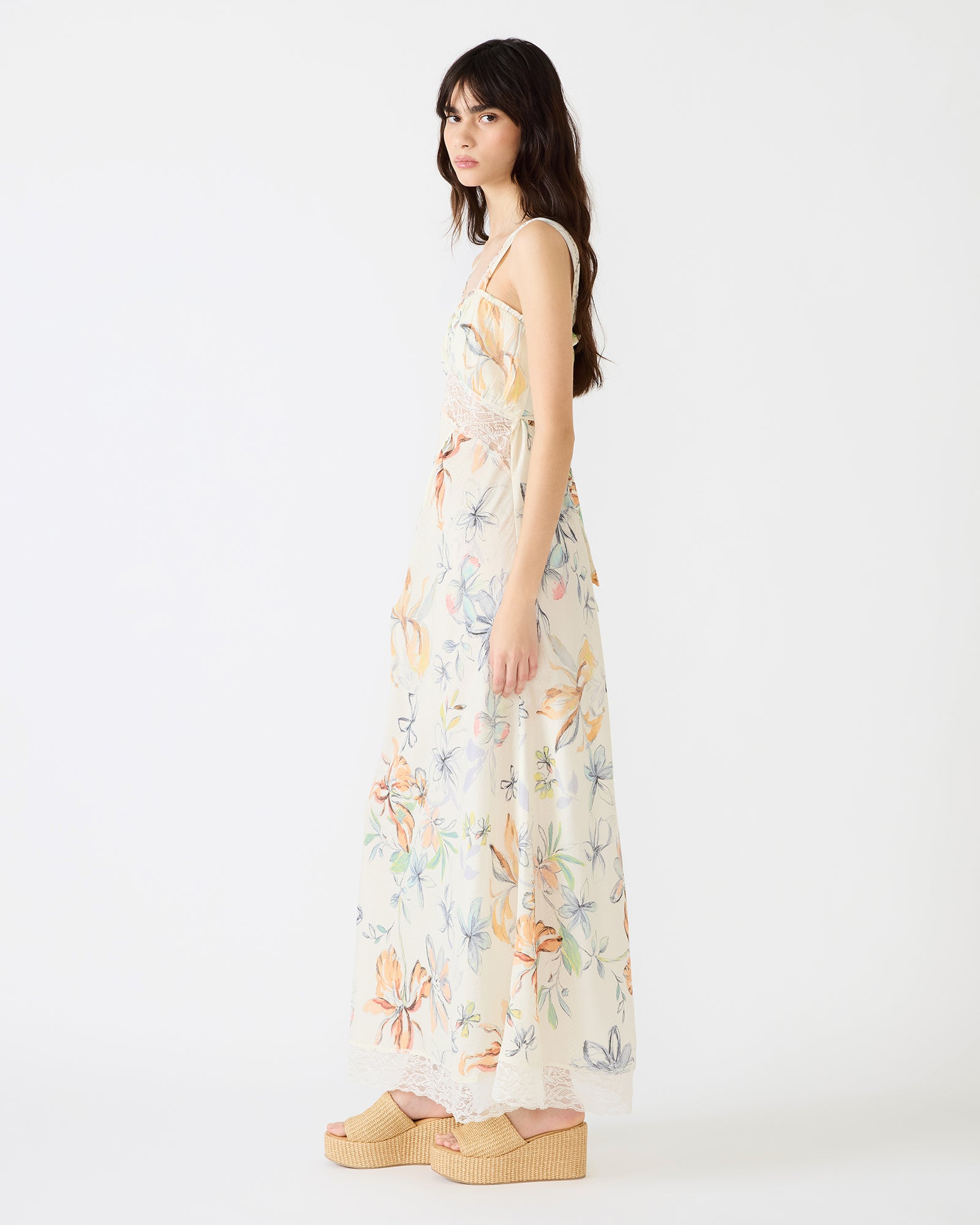 ALEXUS DRESS VINTAGE IVORY - Image 4