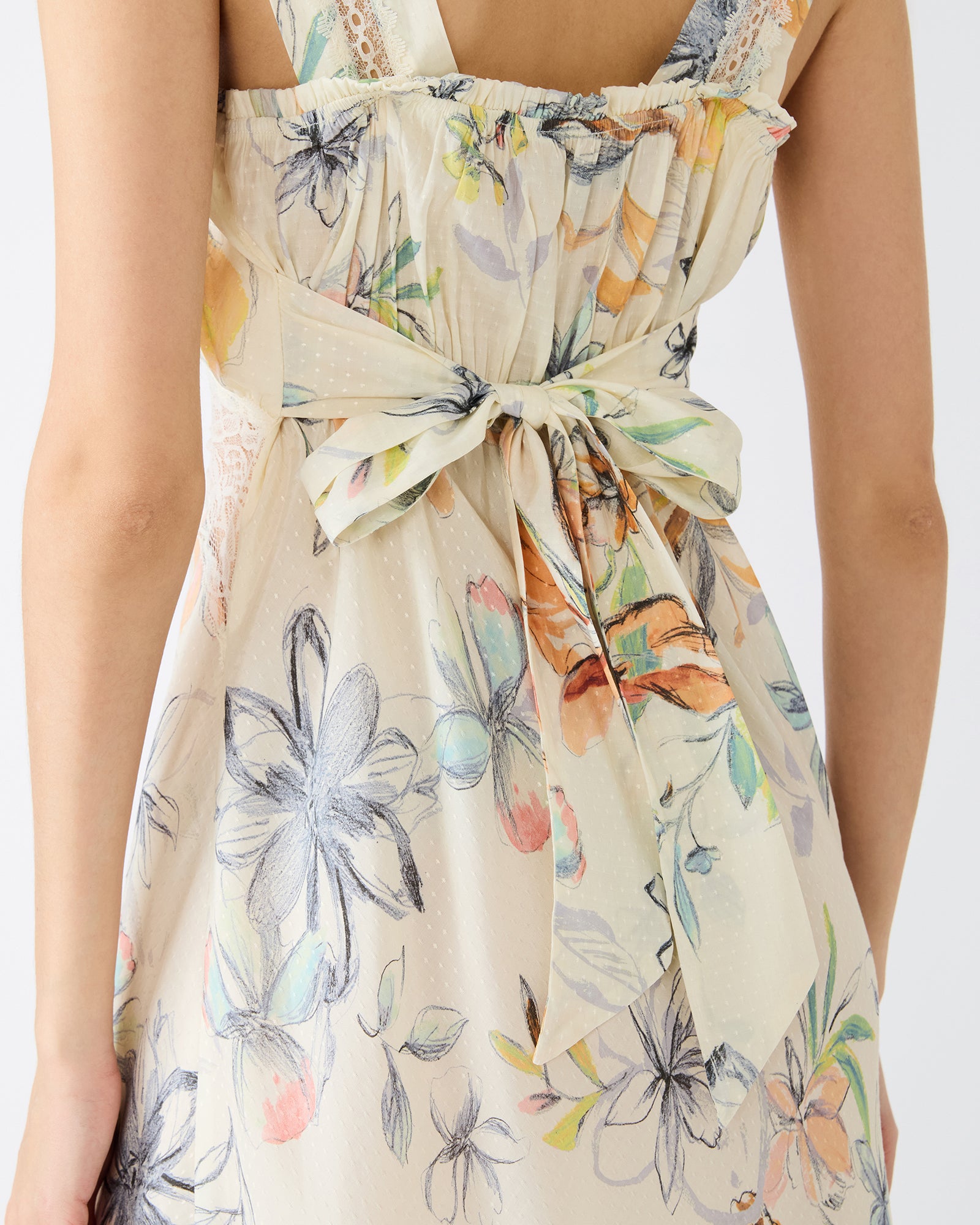 ALEXUS DRESS VINTAGE IVORY - Image 6