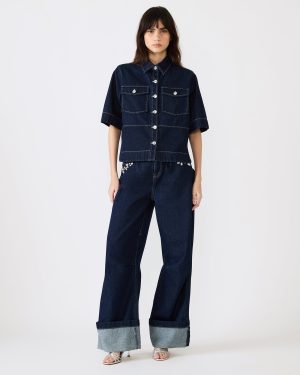 ELIANA TOP BIJOU BLUE