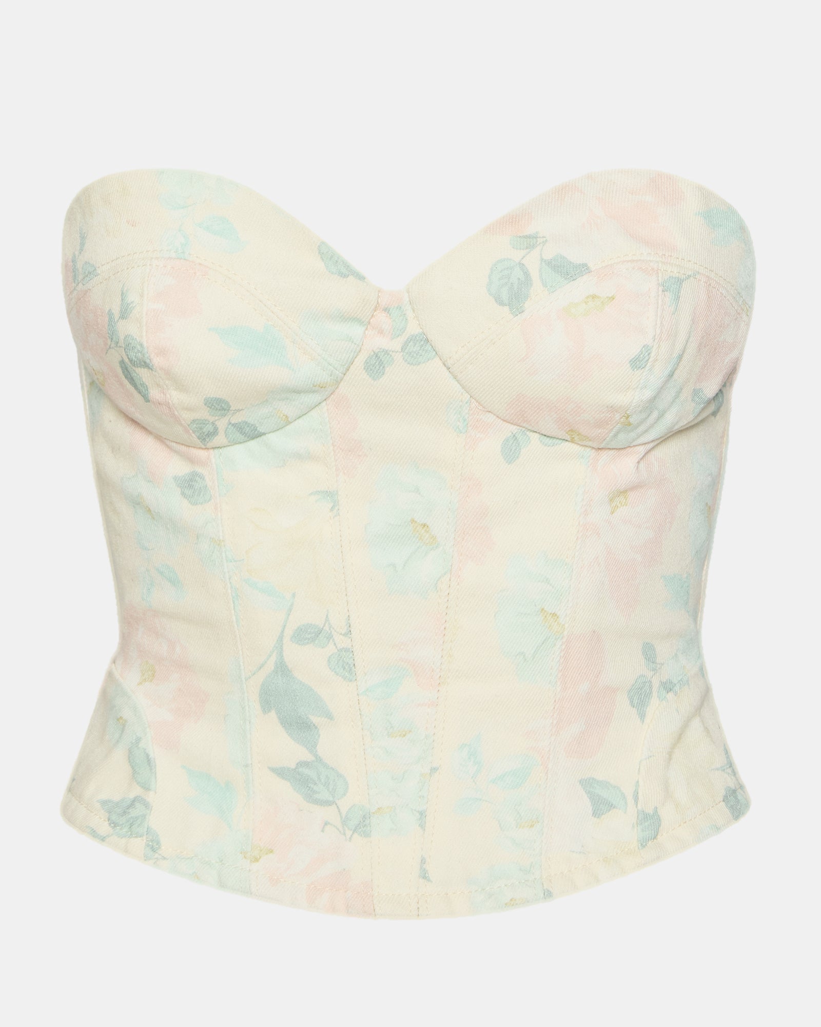 ROSELIA CORSET TOP PEACH BEIGE - Image 6
