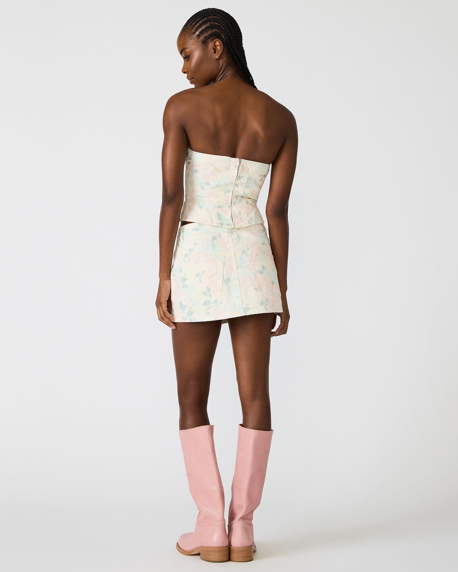ROSELIA CORSET TOP PEACH BEIGE - Image 5