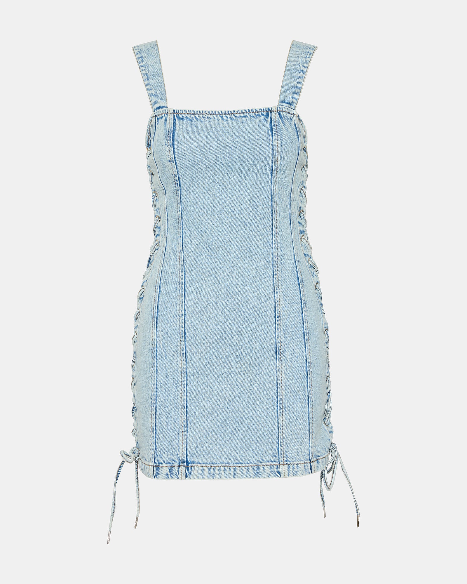 GIANKA DRESS HAZEY BLUE - Image 7