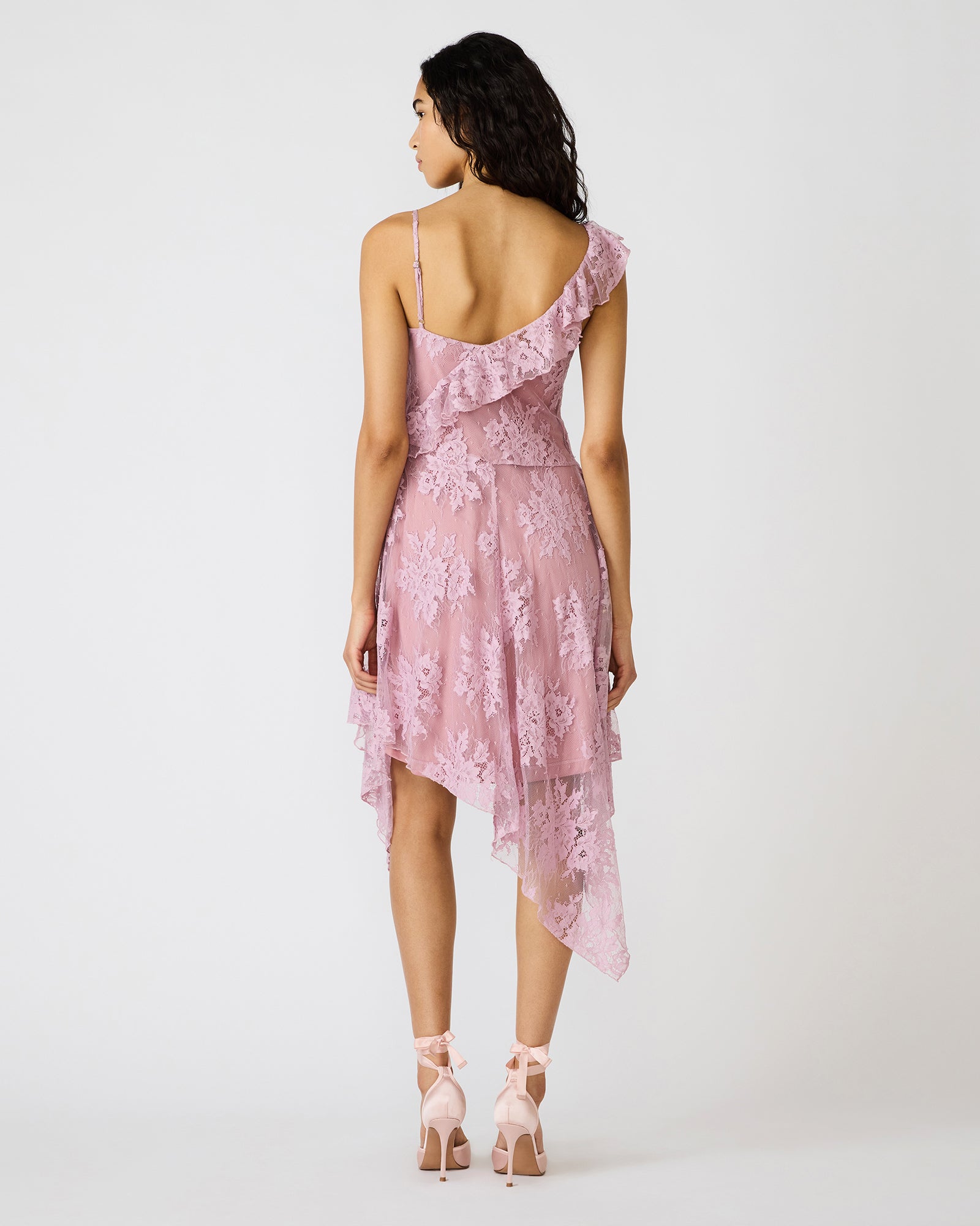 DARIELLA DRESS MAUVE SHADOWS - Image 5