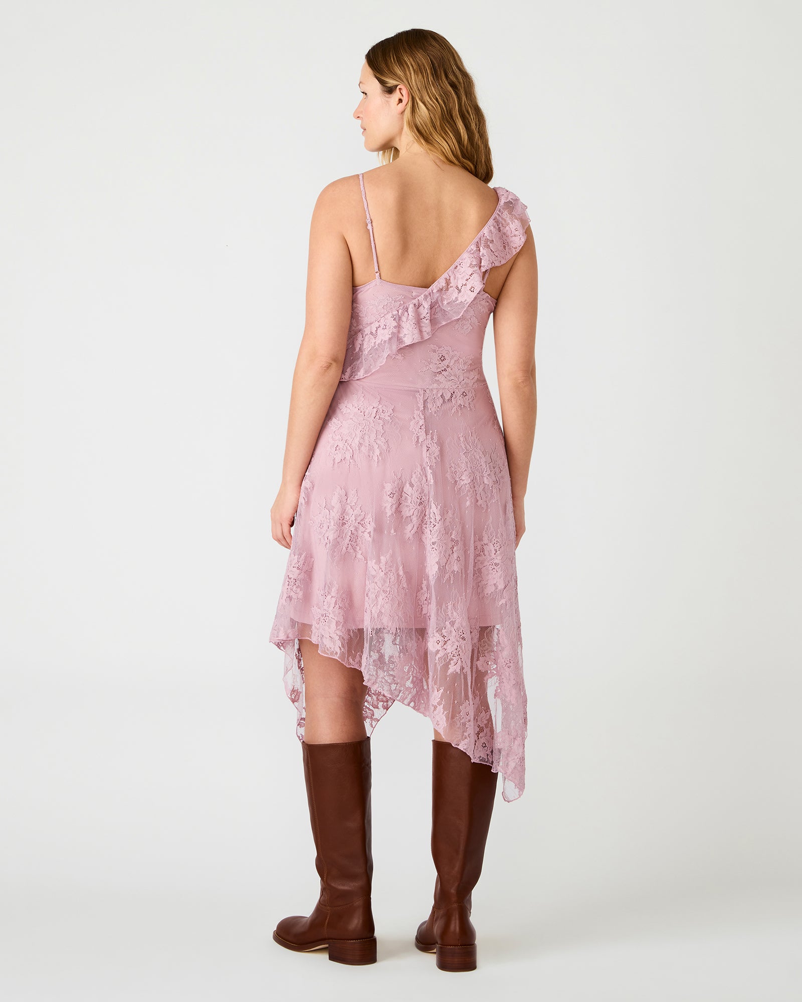 DARIELLA DRESS MAUVE SHADOWS - Image 10