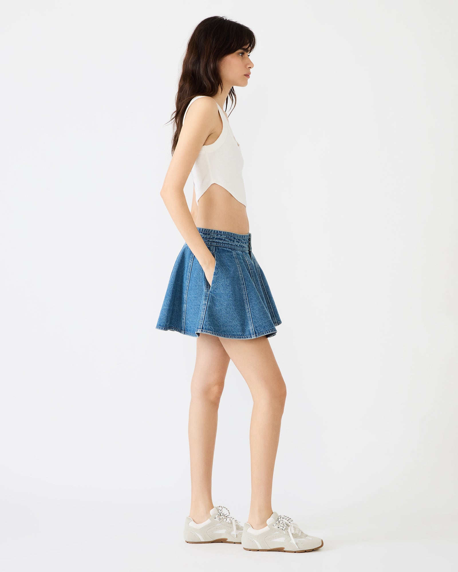LILLIANY SKIRT ARUBA BLUE - Image 3