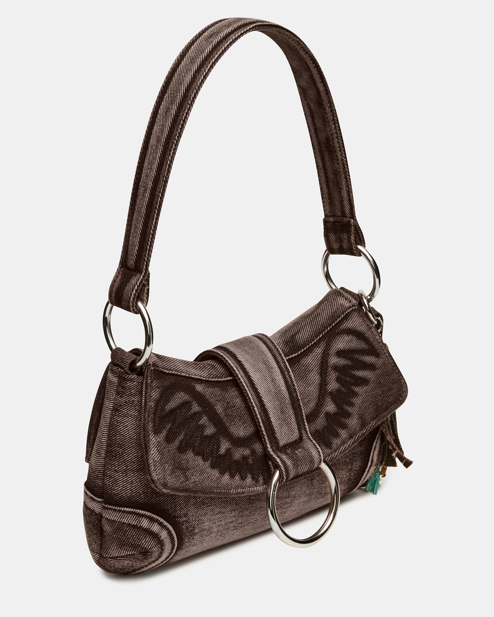 ALBANY BAG TAN DENIM - Image 3