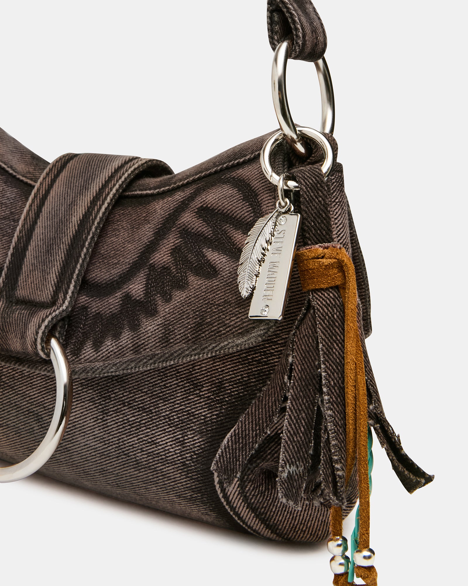 ALBANY BAG TAN DENIM - Image 2