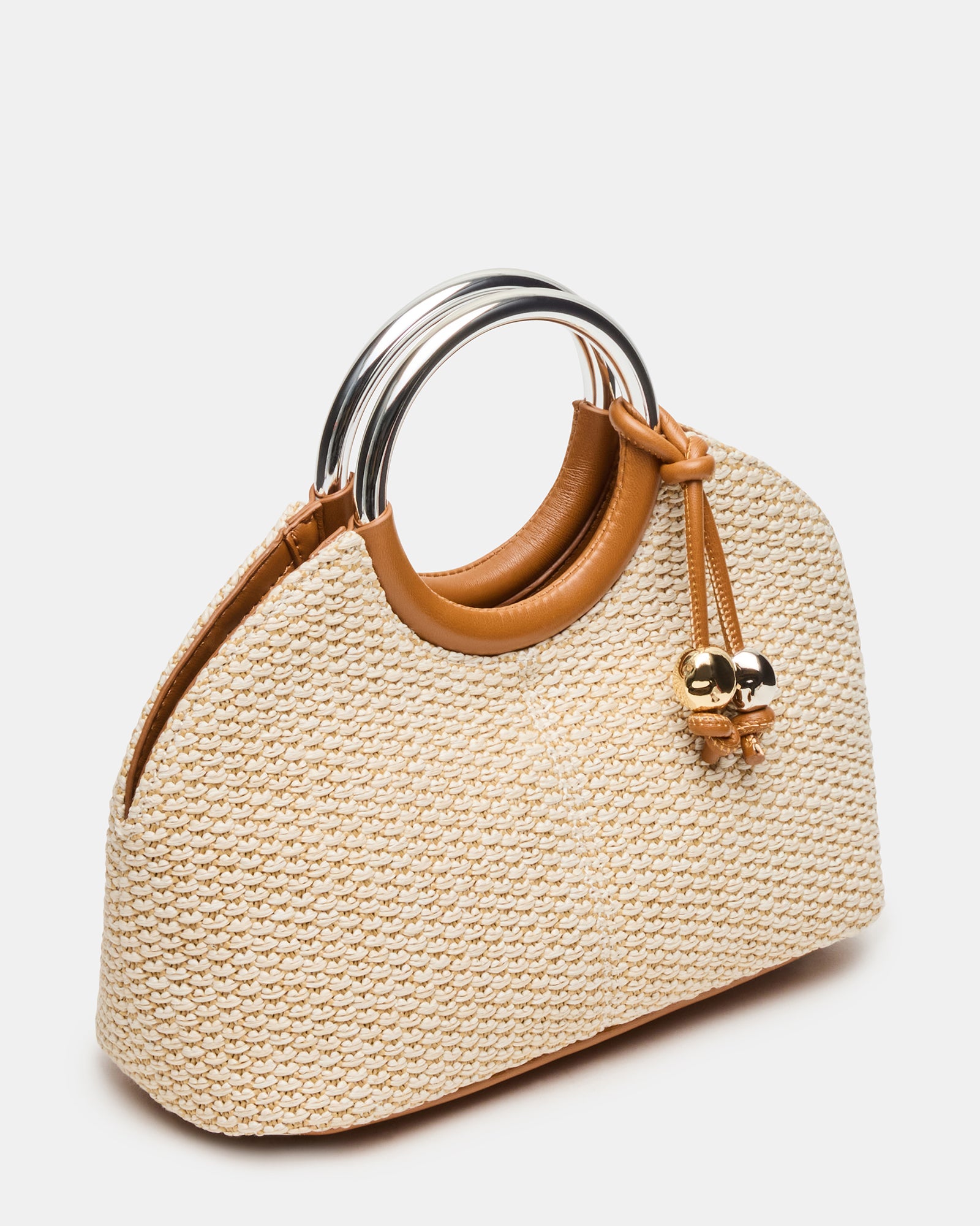 GEENA STRAW BAG LIGHT NATURAL - Image 4