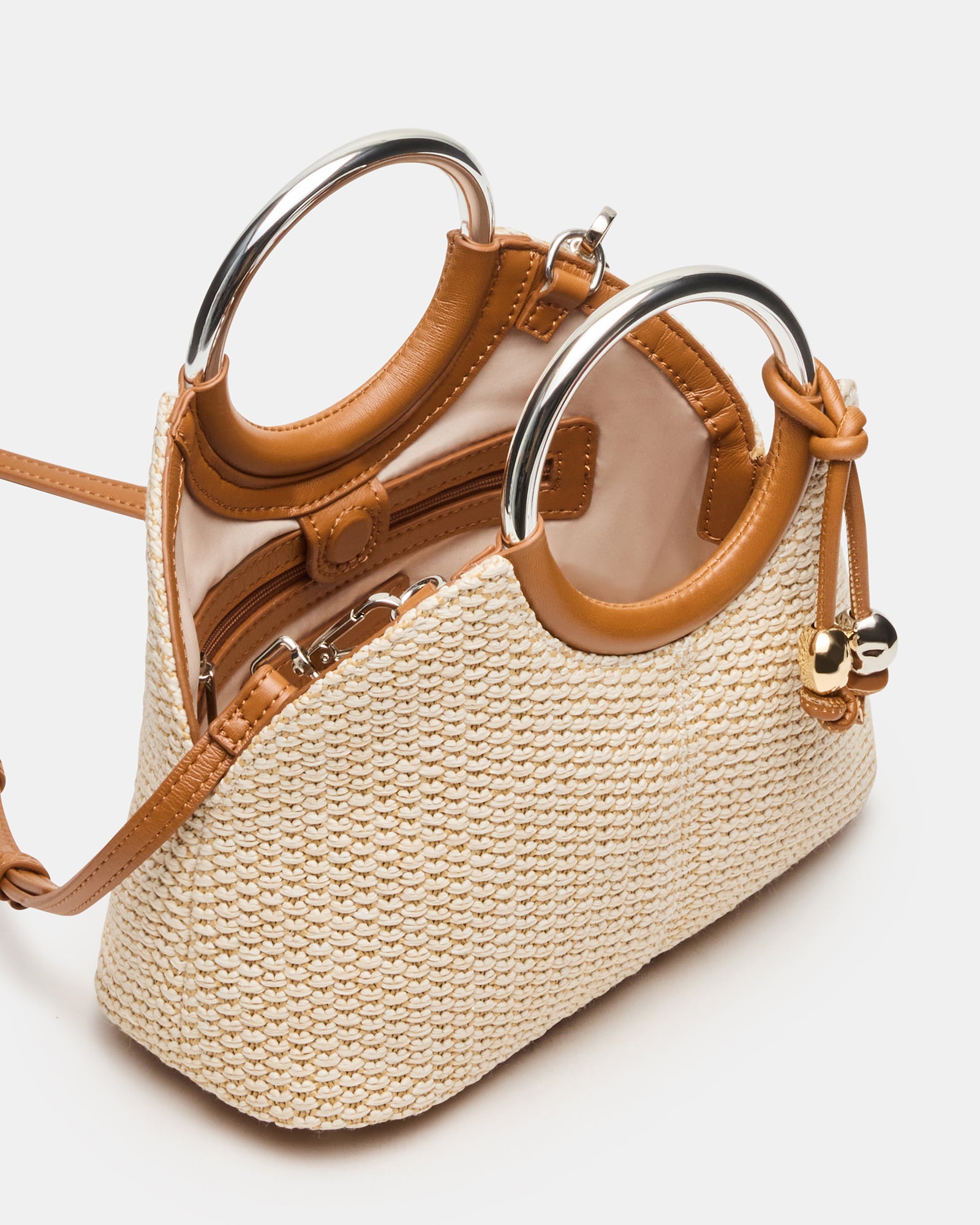 GEENA STRAW BAG LIGHT NATURAL - Image 5