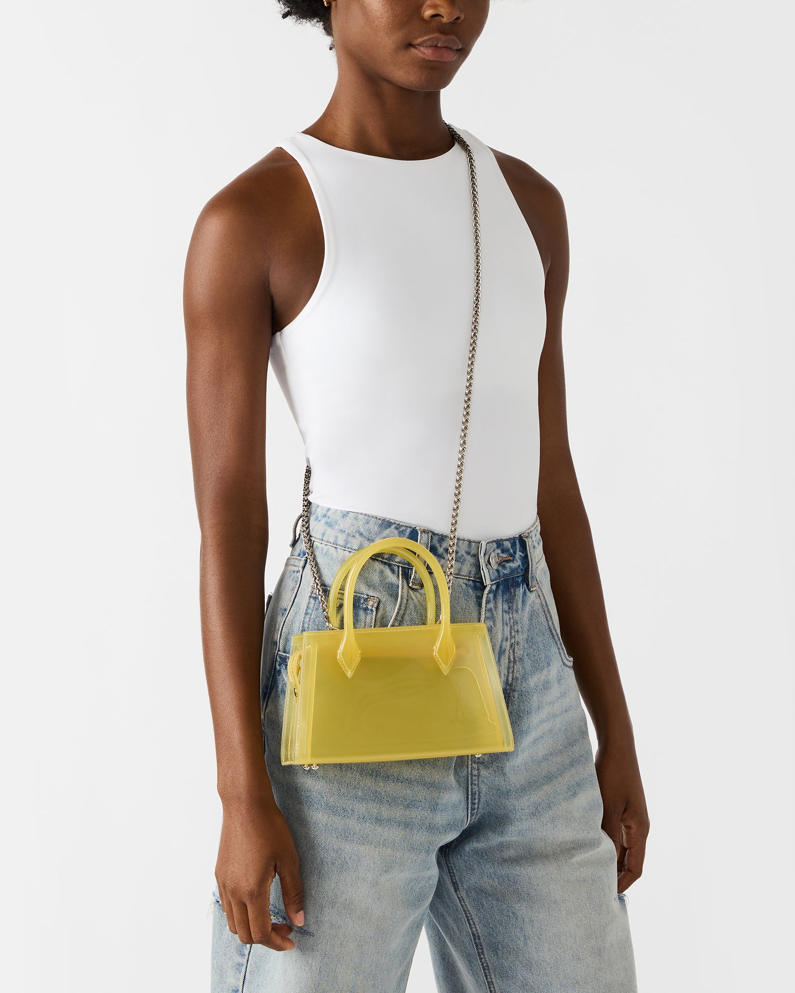 PEACH JELLY BAG YELLOW - Image 2