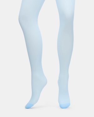 BLAIR SHEER TIGHTS LIGHT BLUE