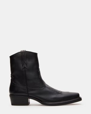SANDERSON BLACK LEATHER