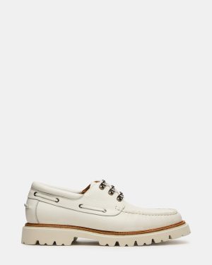 VICTOR WHITE LEATHER