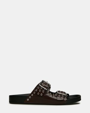 ABOTT BURGUNDY LEATHER