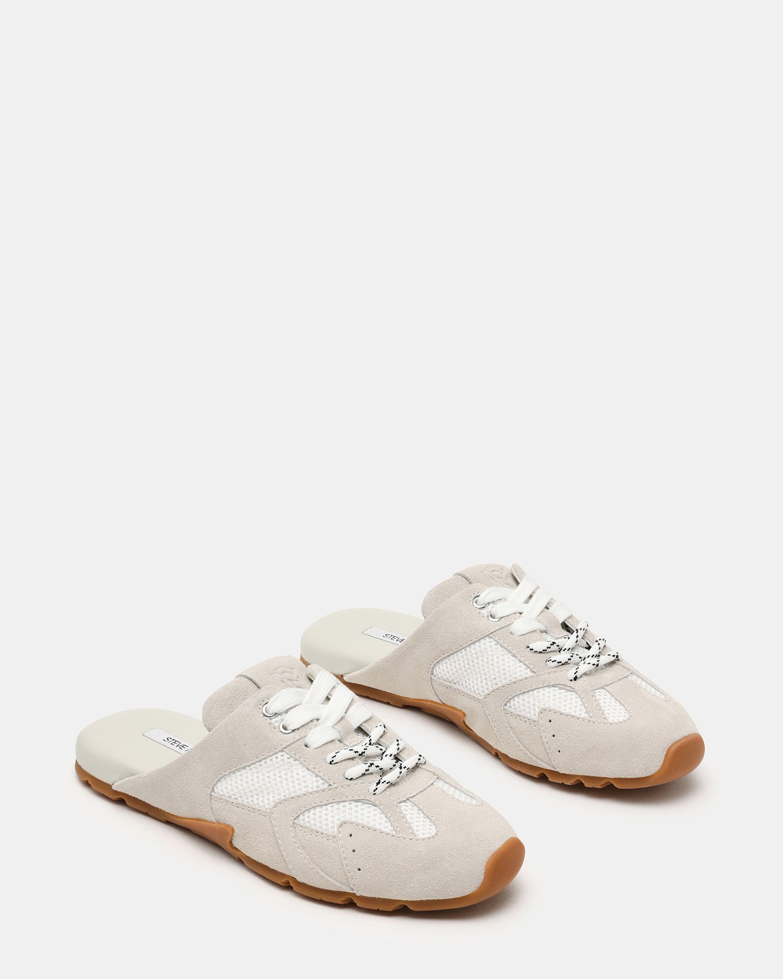 AZIEL MULE WHITE SUEDE - Image 2
