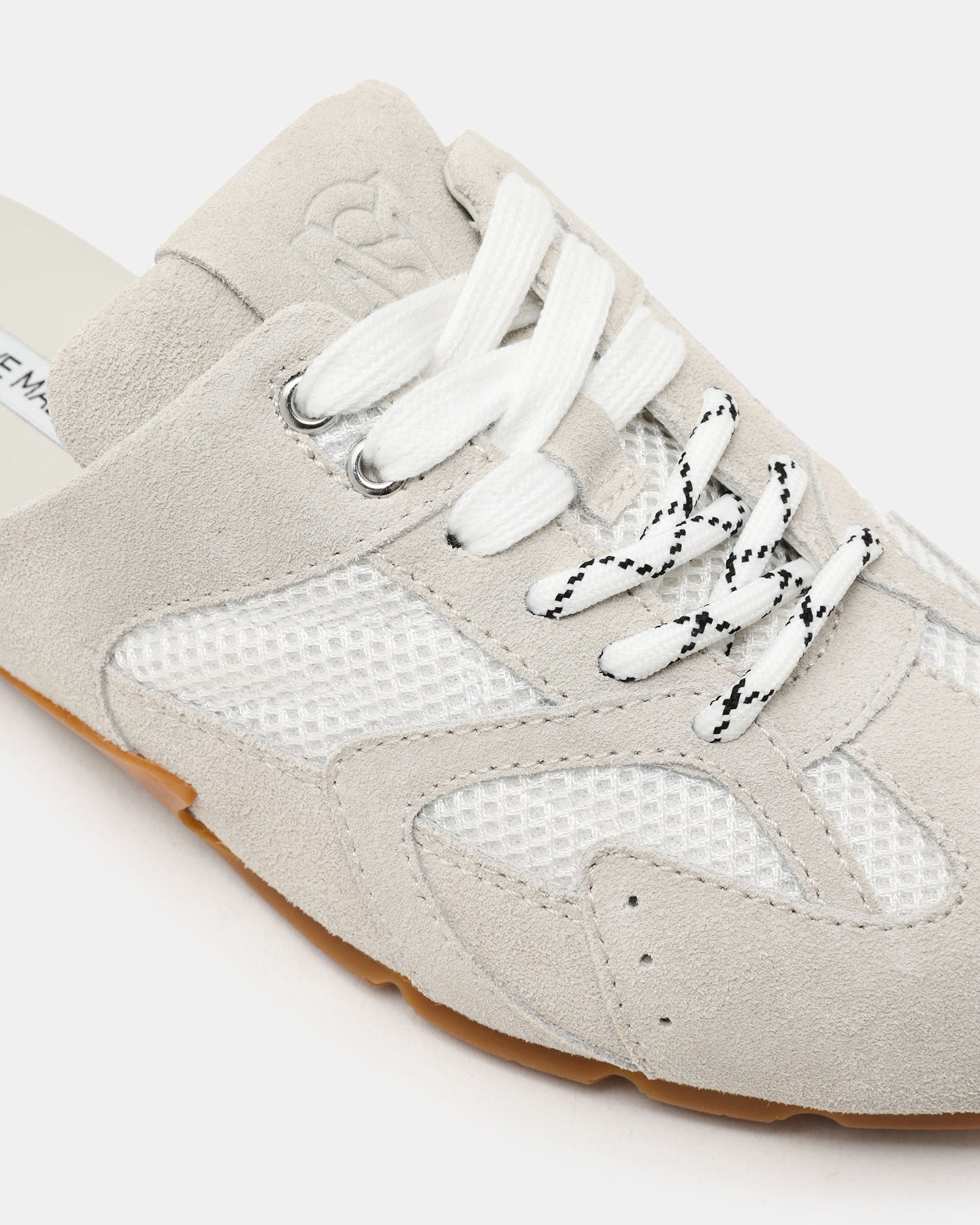 AZIEL MULE WHITE SUEDE - Image 3