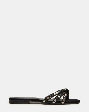 CALISSI BLACK RHINESTONES