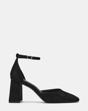 HARTLYN BLACK SUEDE
