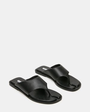ILLIA BLACK LEATHER