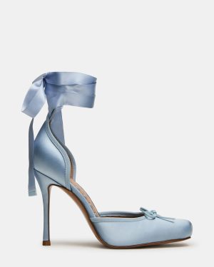 LARINA BLUE SATIN
