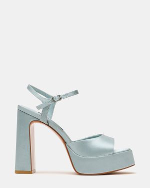 LIANDRA TEAL SATIN