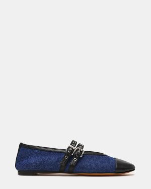 LYDIA CAP BLACK DENIM