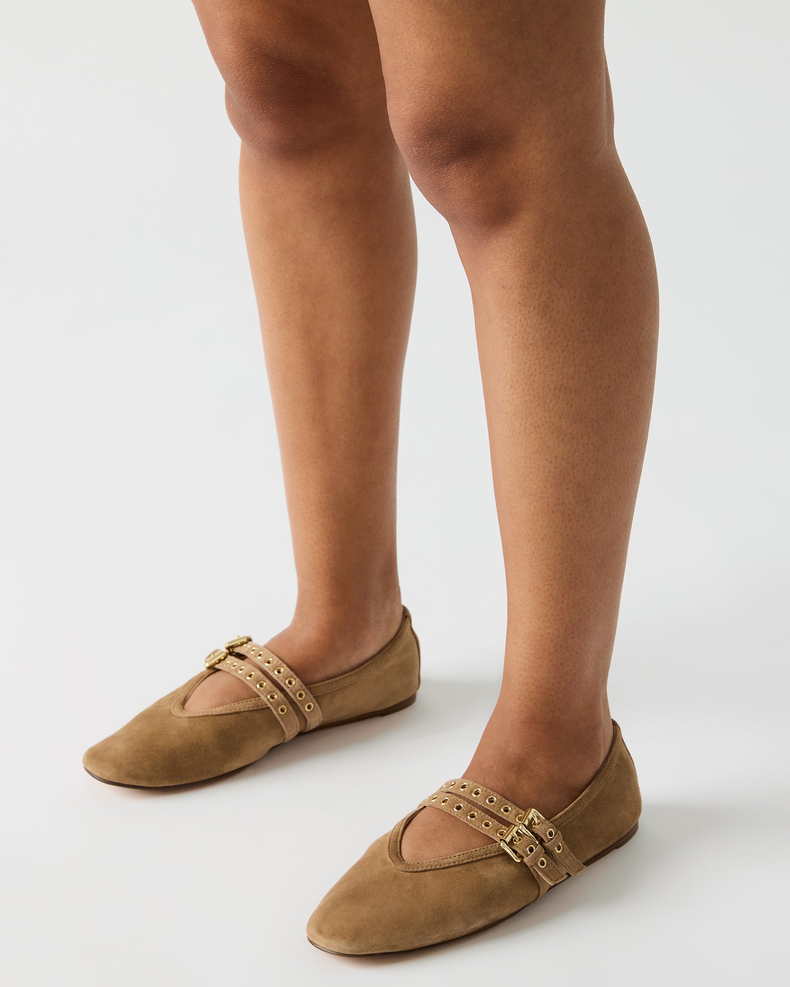 LYDIA PERFORATED TAUPE - Image 6