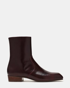 PRIME BURGUNDY LEATHER