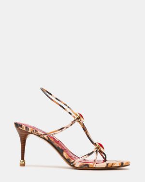 RAMOS STONE RED/BROWN PRINT