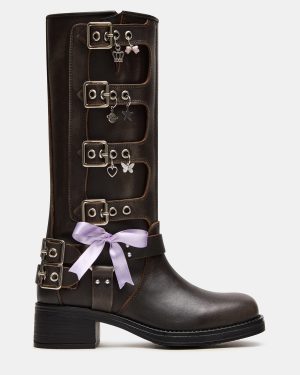 ROCKY CHARMS BROWN DISTRESSED