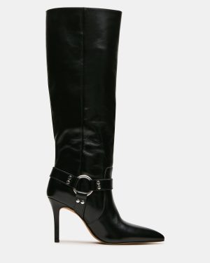 TALIS BLACK LEATHER