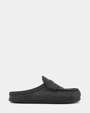 WYATT BLACK LEATHER